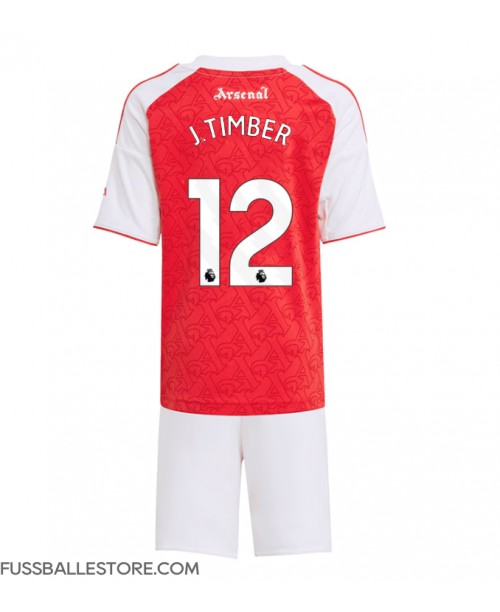 Günstige Arsenal Jurrien Timber #12 Heimtrikotsatz Kinder 2025-26 Kurzarm (+ Kurze Hosen) Günstige Arsenal Jurrien Timber #12 Heimtrikotsatz Kinder 2025-26 Kurzarm (+ Kurze Hosen)